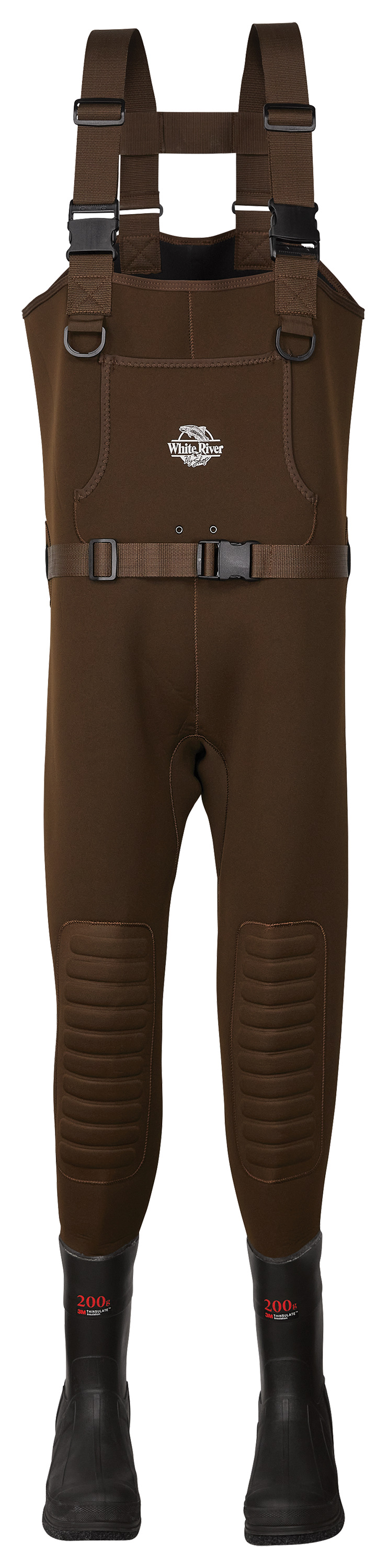 White River Fly Shop Classic II Neoprene Felt Sole Waders for Men